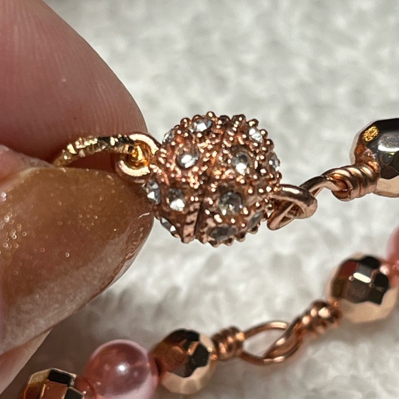 🎉🥰Stunning link style bracelet with magnetic closure/clasp - Picture 8 of 11